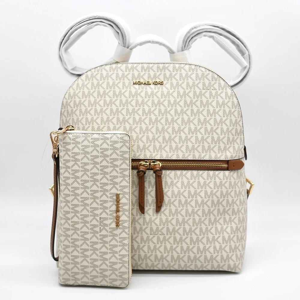 🍓NWT Michael Kors Dallas Backpack with Wallet